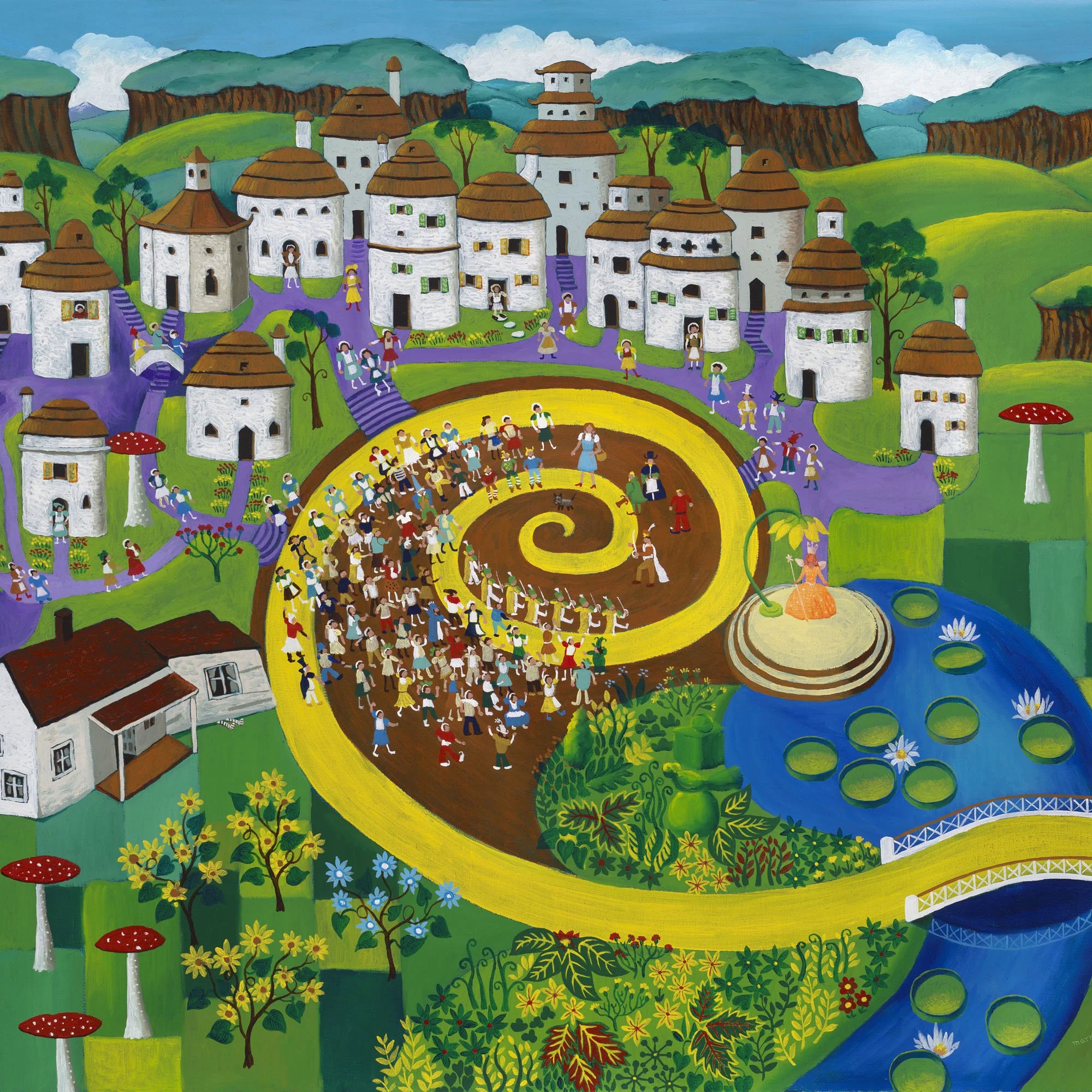 Follow The Yellow Brick Road — Mark Kaiser Art
